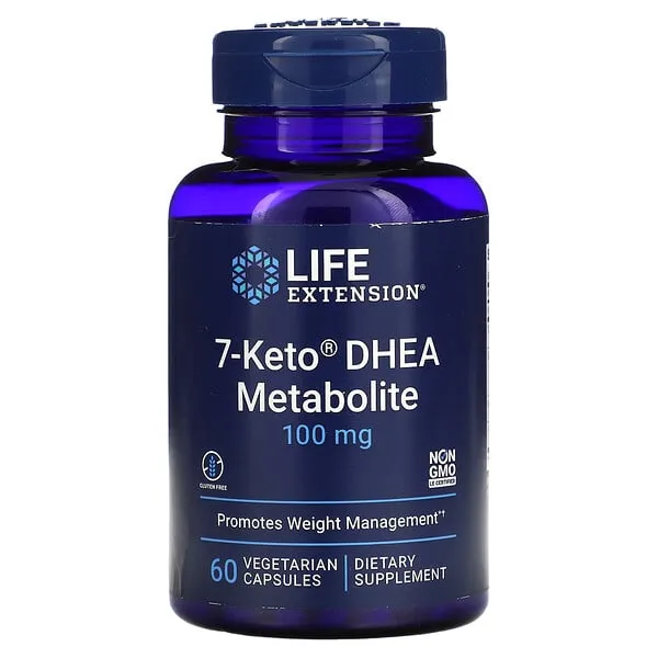 Life Extension - 7-Keto DHEA Metabolite - 100 mg - 60 Capsules