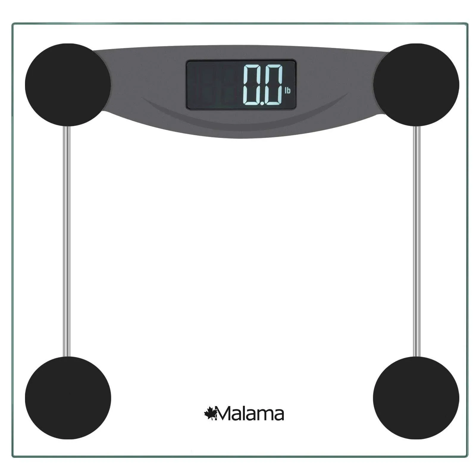 Malama Digital Body Weight Bathroom Scale, Weighing Scale with Step-On Technology ...