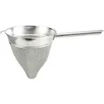 Winco CCB-10, 10-Inch Bouillon Strainer with Extra Fine Mesh, Stainless Steel Colander, Soup Strainer