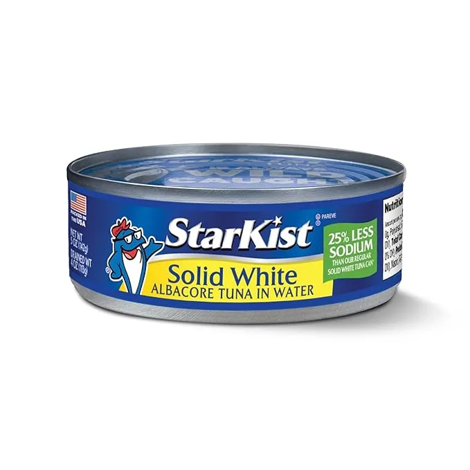 StarKist Solid White Albacore Tuna in Water, 5 Ounce (Pack of 24)