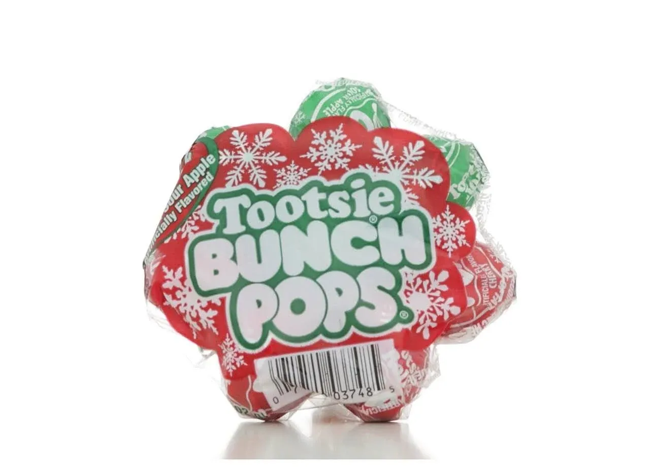 Tootsie Christmas Bunch Lollipops (8 count)