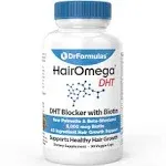 DrFormulas HairOmega Advanced DHT Blocker UK Version, 90 Count