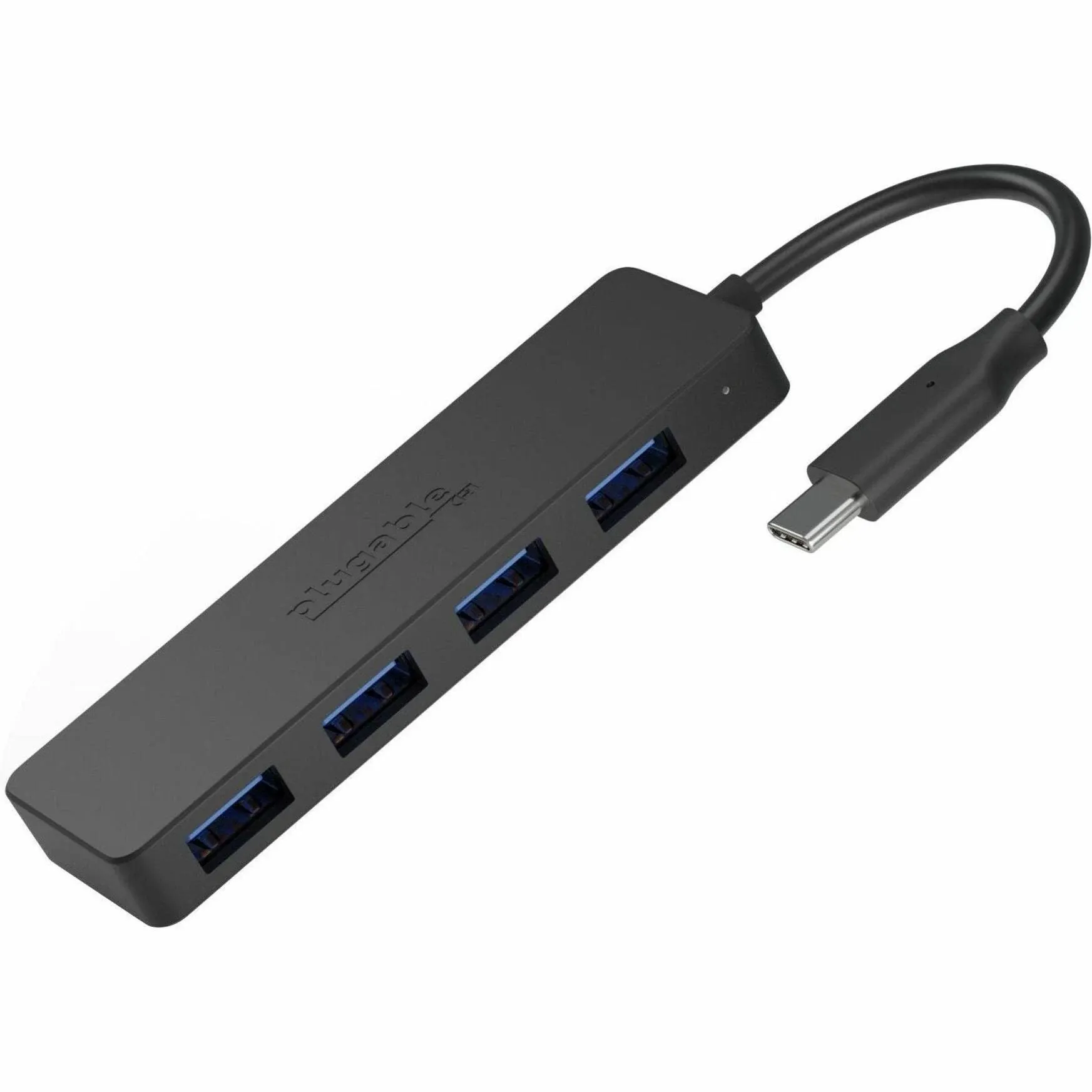 Plugable USB C to USB Adapter Hub 4 Port USB 3.0 Hub