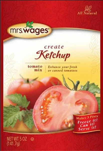 Mrs. Wages 5 oz. Ketchup Tomato Mix