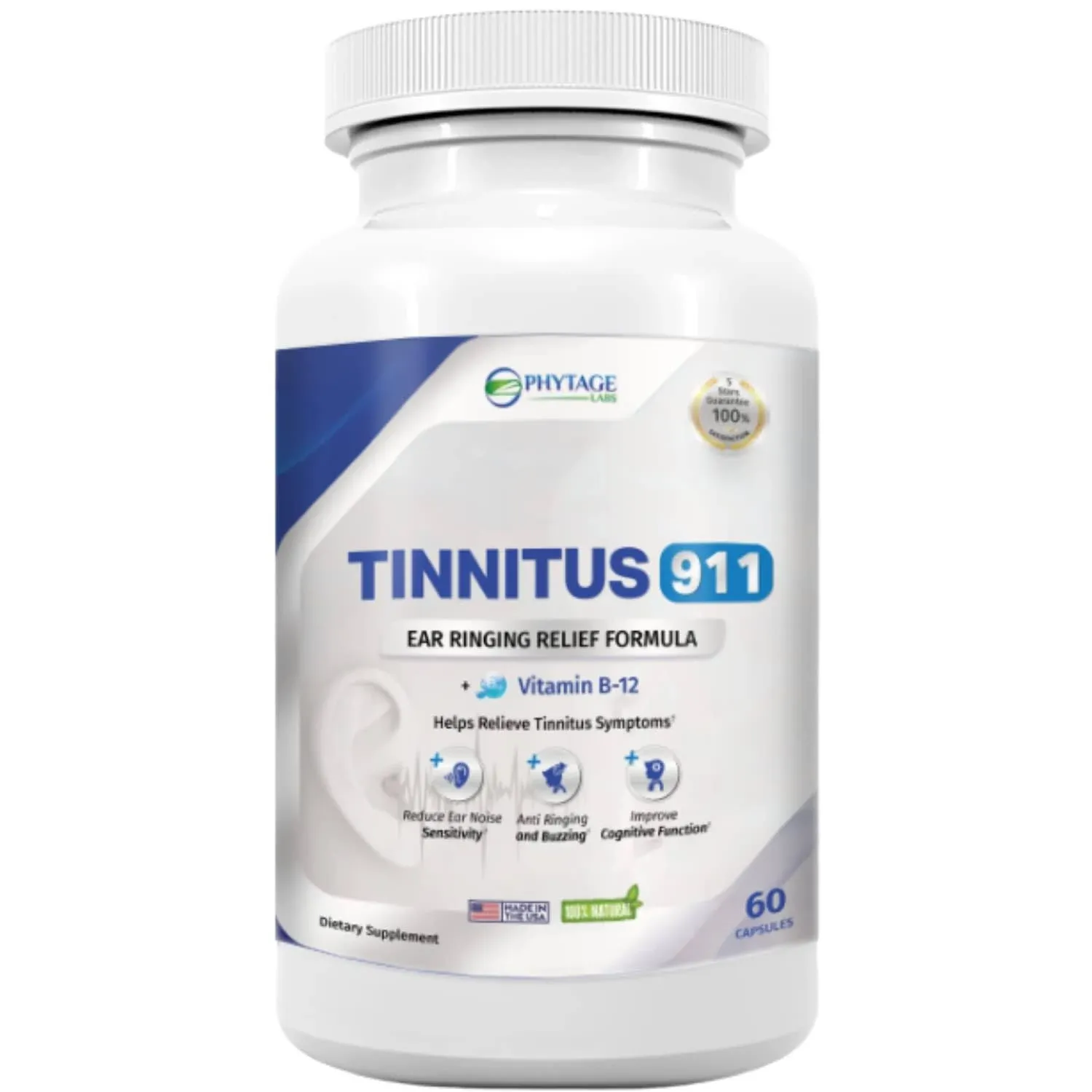 Tinnitus 911 Tinnitus Relief Supplement