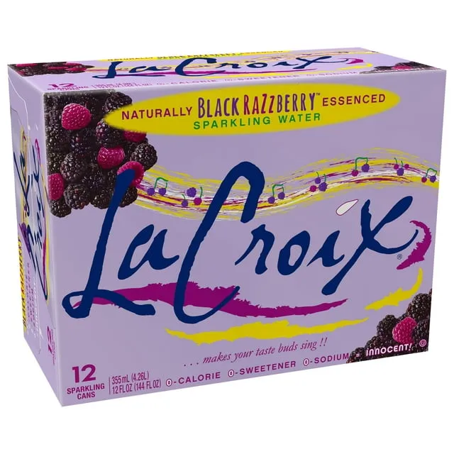 LaCroix Sparkling Water, Razz-Cranberry, 12 Fl Oz (pack of 12)