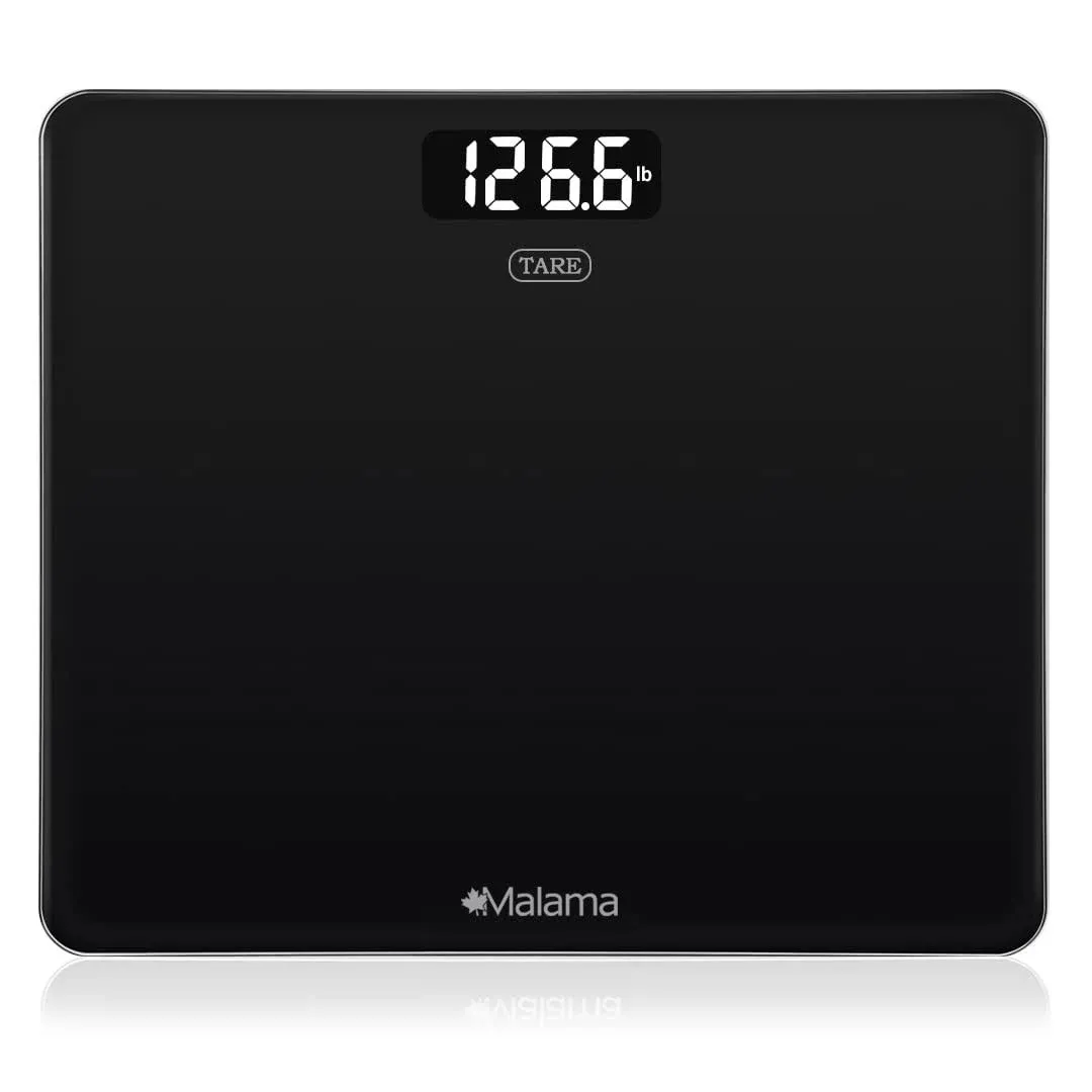 Malama Digital Bathroom Scale Body Weight Scale, Weighing Bath Scale with Bab...