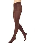 Hue Super Opaque Tights with Control Top - Espresso 3