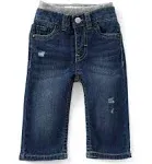 Baby Boys Pull On Jeans In Covered Up