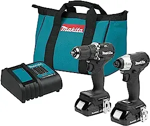 Makita 2pc 18v Lxt Combo Kit CX203SYB Makita CX203SYB 088381733014