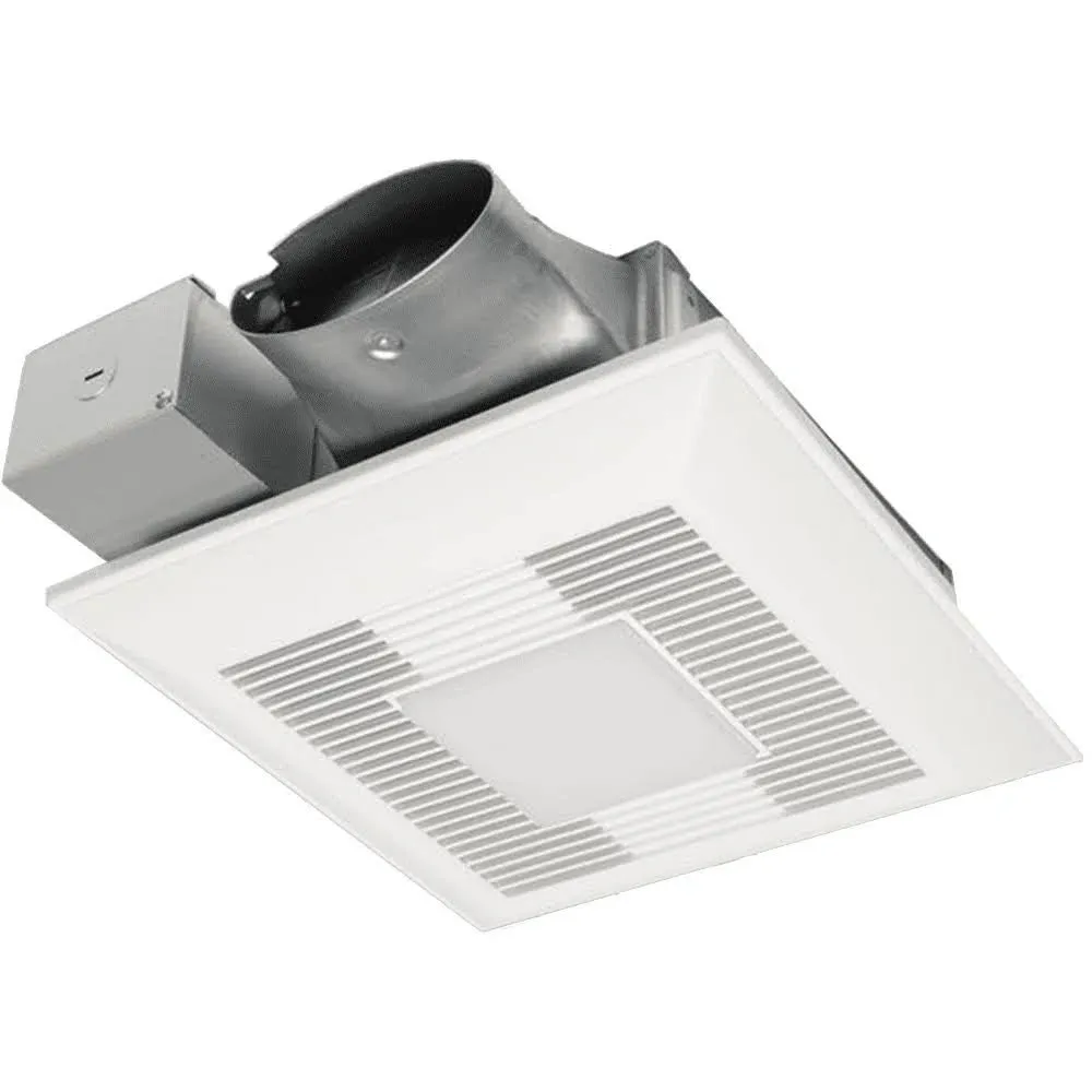 Panasonic WhisperValue 0.4-Sone 100-CFM White Lighted Bathroom Fan ENERGY STAR