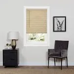 Durable Latte 1&quot; Room Darkening Mini Blind with Cordless Operation