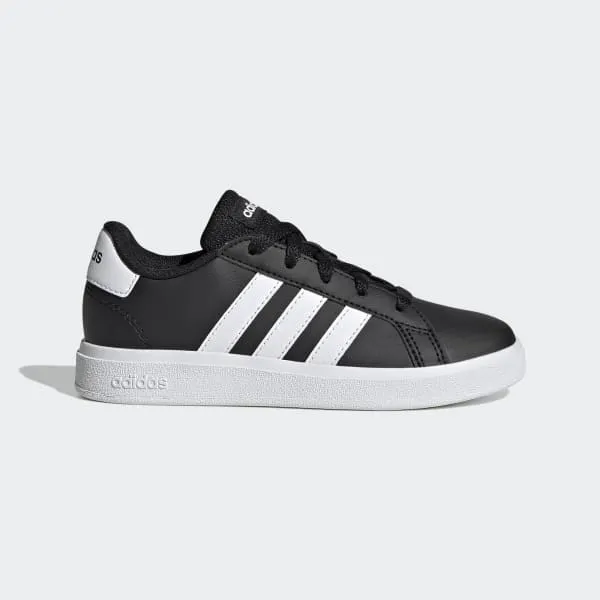 Adidas Grand Court 2.0 Shoes - Kids - Cloud White - 6