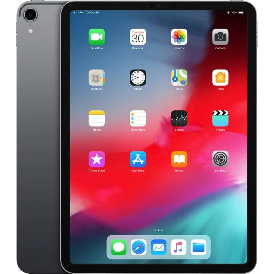 Apple iPad Pro 11-inch (4th Generation): with M2 chip, Liquid Retina Display, 128GB, Wi-Fi 6E + 5G Cellular, 12MP front/12MP and 10MP Back Cameras, Face ID, All-Day Battery Life – Space Gray