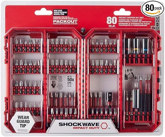 Milwaukee 48-32-4094 SHOCKWAVE Impact Duty Driver Bit Set