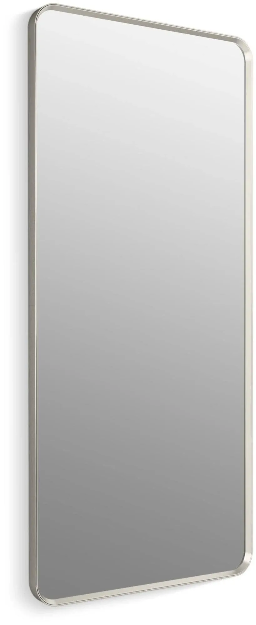 Essential 28" x 60" Rectangular Mirror Brushed Nickel