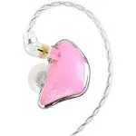 BASN Bmaster Triple Drivers in Ear Monitor Headphones (Olive) Pink