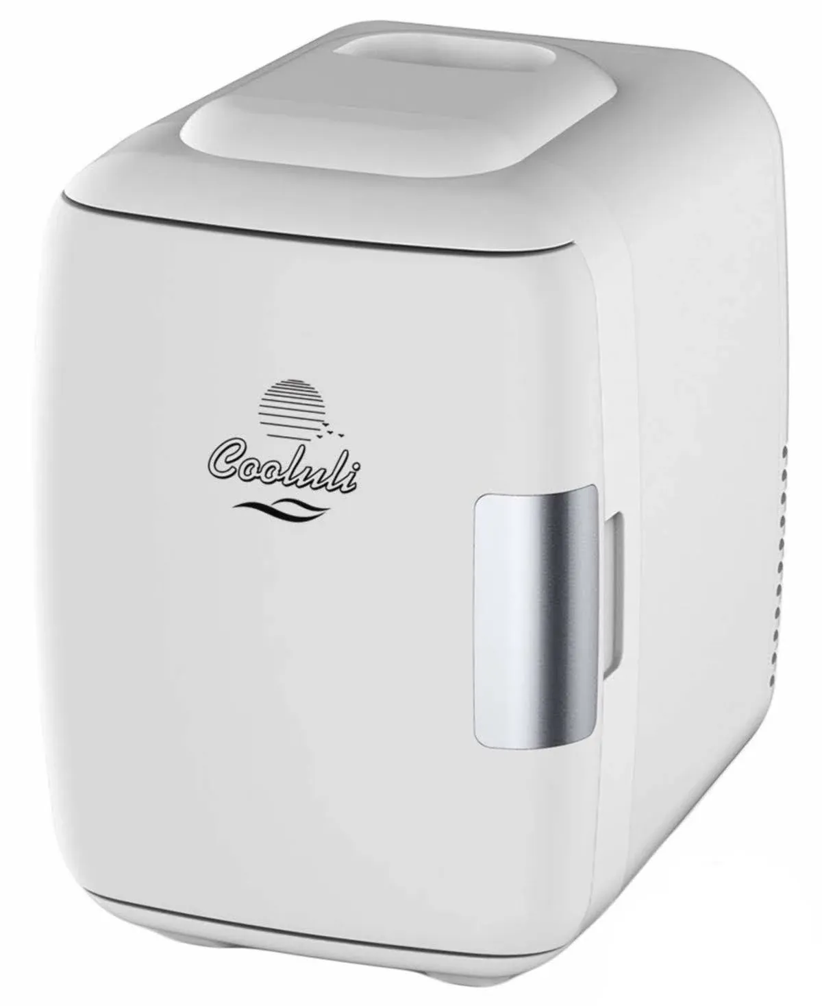 Cooluli - Classic 0.1 Cu. Ft. Mini Fridge - Cow