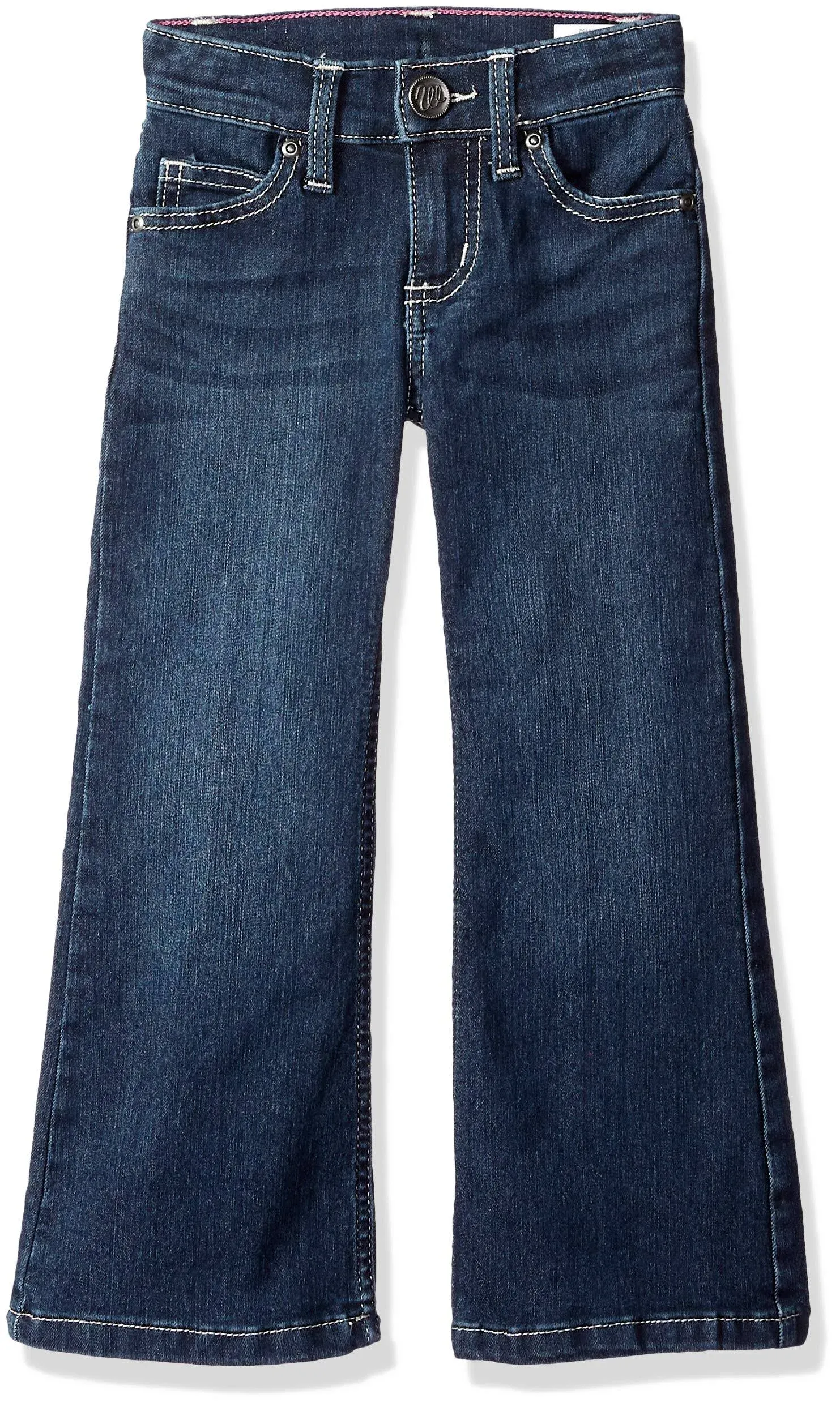 Wrangler - Girls Dark Blue Boot Cut Jeans