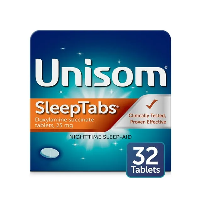 Unisom Nighttime Sleep-Aid SleepTabs