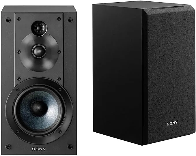 Sony SSCS5 3-Way 3-Driver Bookshelf Speaker System