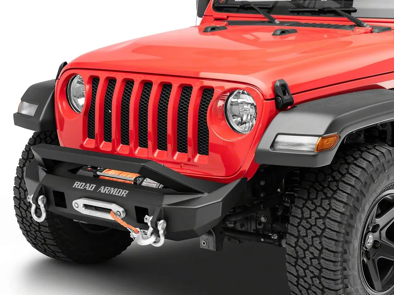 Road Armor 5182F3B Stealth Winch Front Bumper