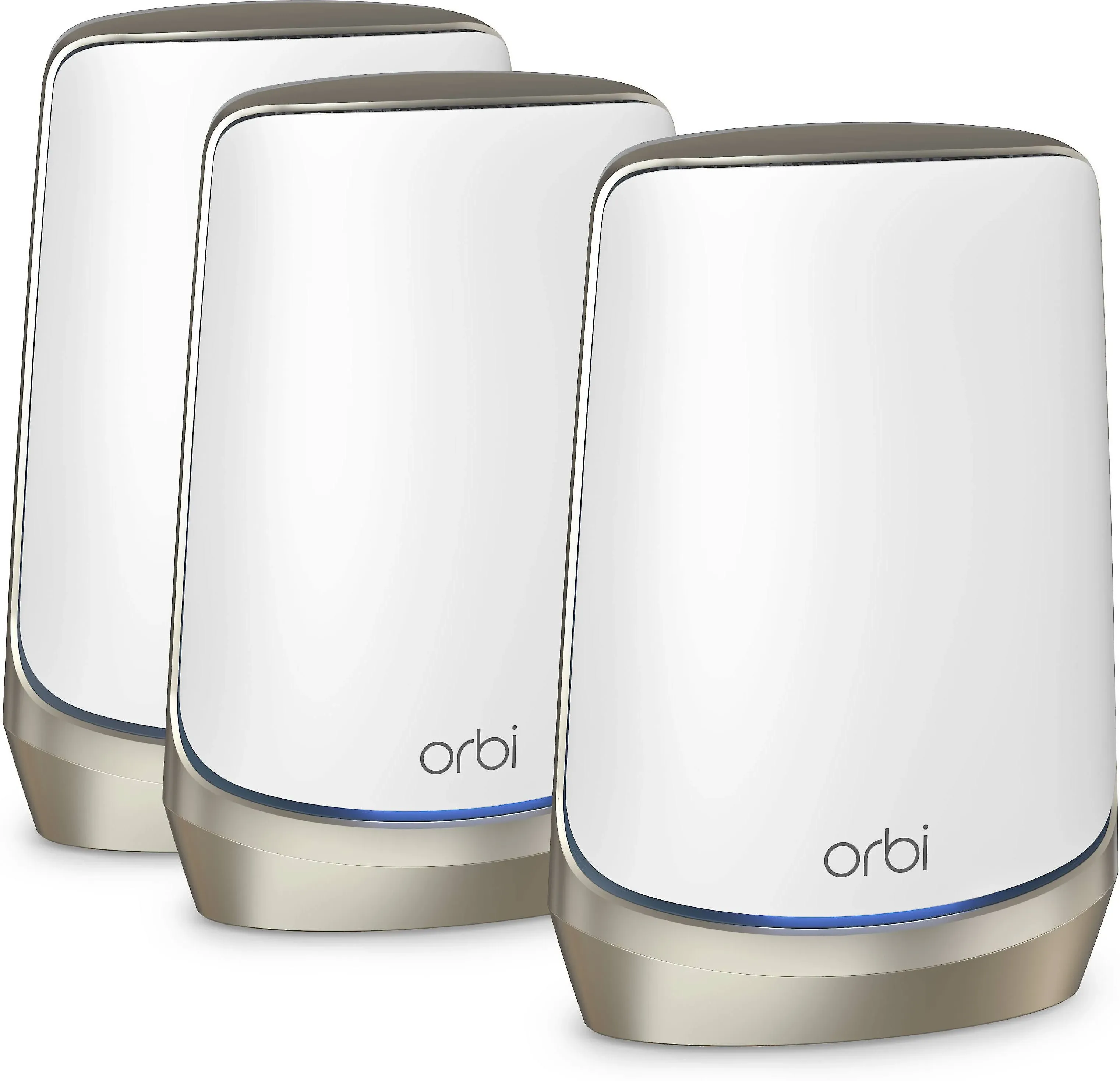 NETGEAR - Orbi 960 Series AXE11000 Quad-Band Mesh Wi-Fi 6E Satellite, 1-pack Add On Only - White