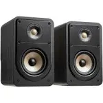 POLK AUDIO SIGNATURE ELITE ES15 BOOKSHELF SPEAKERS PAIR - BLACK - OPEN BOX