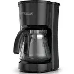 BLACK+DECKER CM0700BZ 4-in-1 5-Cup Coffee Station Coffeemaker, Black