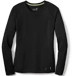 Smartwool Black Long Sleeve Shirt Wool Merino 150 Crew Large