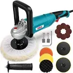 ENEACRO Polisher, Rotary Car Buffer Polisher Waxer, 1200W 7-inch/6-inc