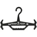 Tough Hook Original Multipurpose Heavy Duty Hanger | 150 lb Pack of 1, Black