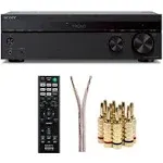 Sony STRDH190 2-Ch Stereo Receiver with Phono Inputs and Bluetooth Bundle