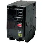 Square D QO240CP QO 40 Amp 2-Pole Circuit Breaker