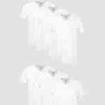 Hanes Mens TAGLESS® V-Neck Undershirts 6 Pack - 777VP6