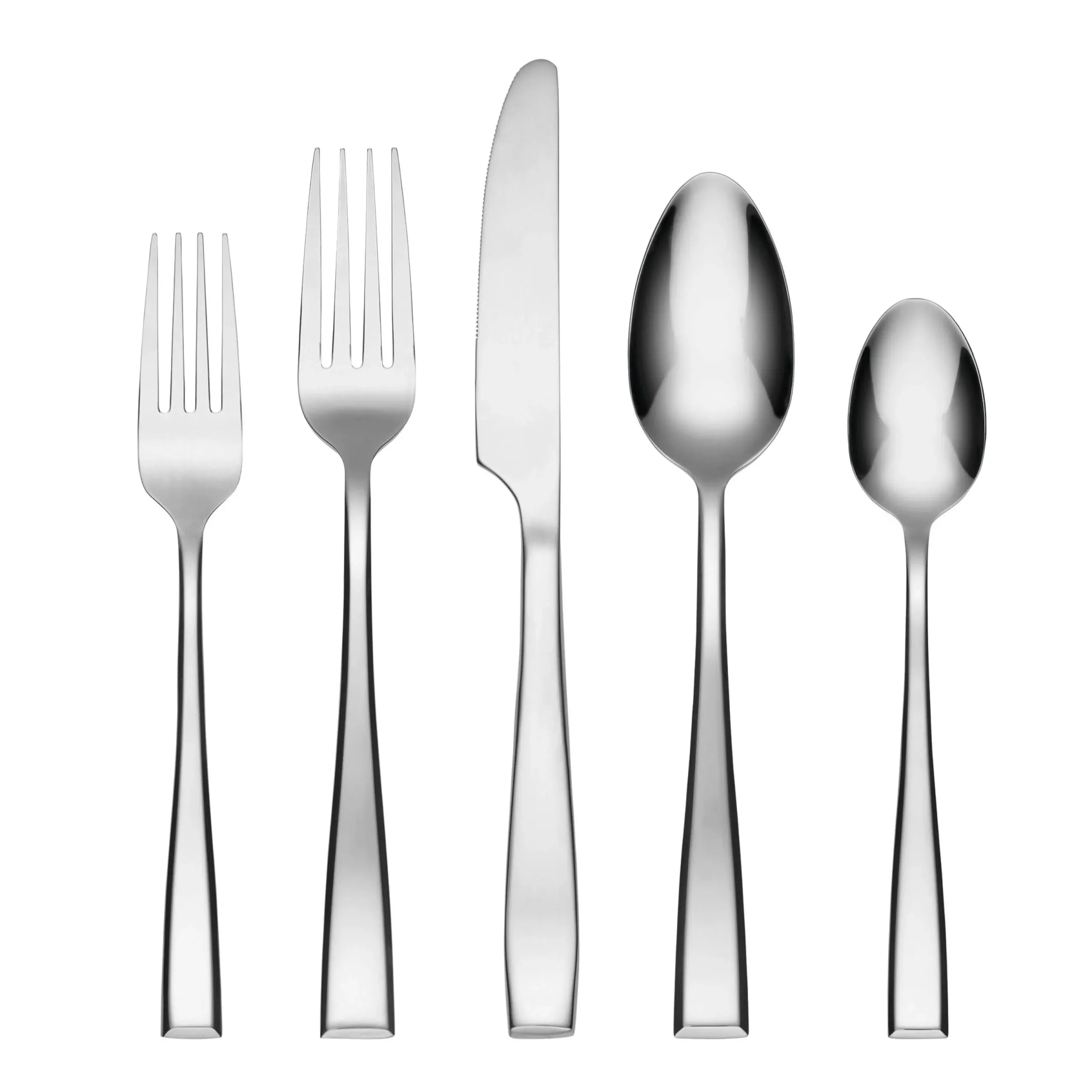 Cambridge Cali Mirror Piece Flatware Set, 30 Count, No Color