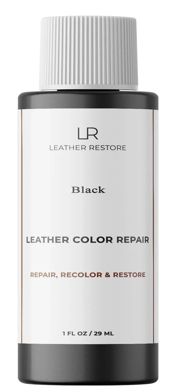 Leather Color Repair, Beige 1 OZ - Repair, Recolor and Restore Couch, Furniture, Auto Interior, Car Seats, Vinyl and Shoes