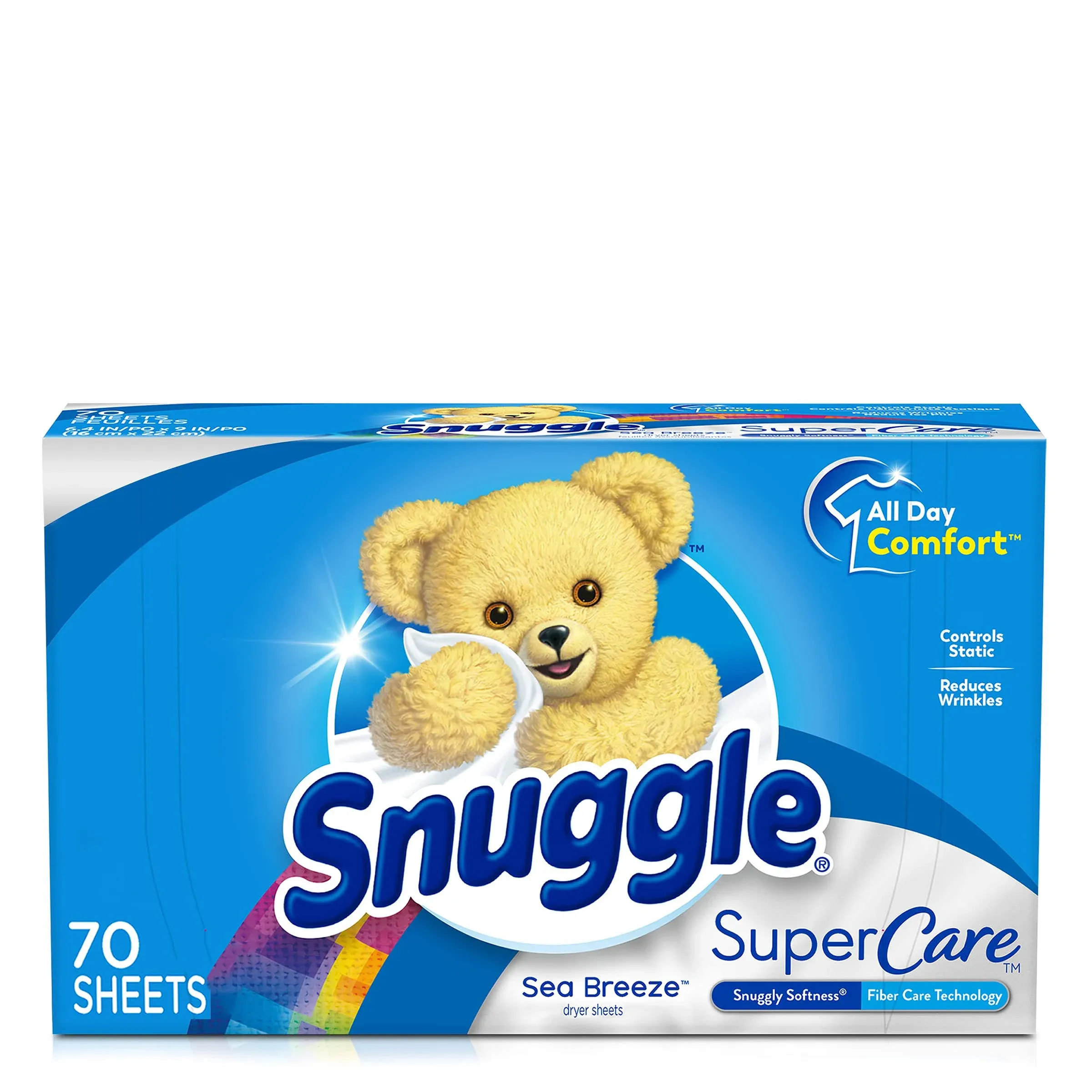 Snuggle SuperCare Sea Breeze Dryer Sheets - 70 ct