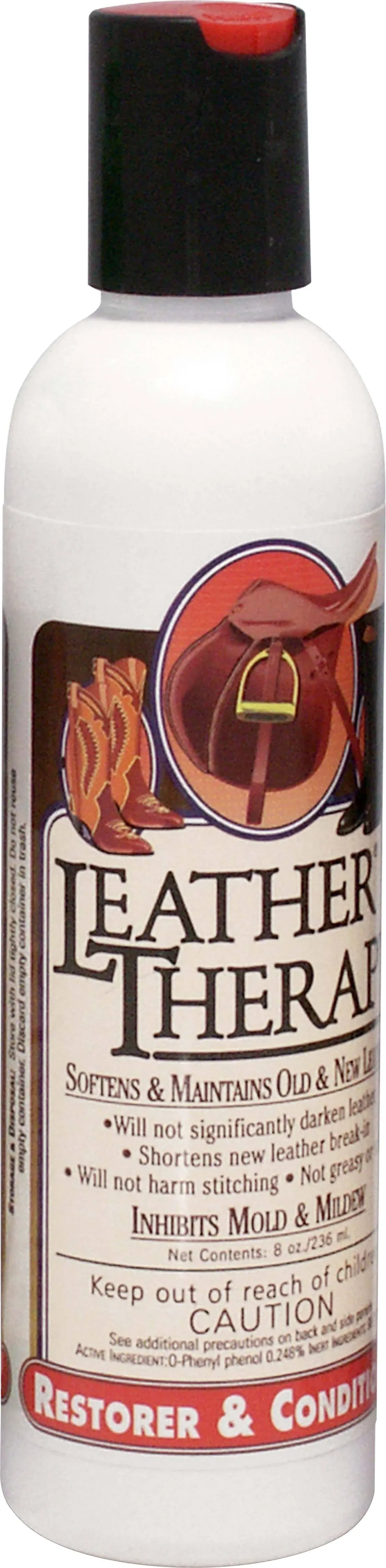 Absorbine Leather Therapy Restorer and Conditioner Mould and Mildew Inhibitors 473ml