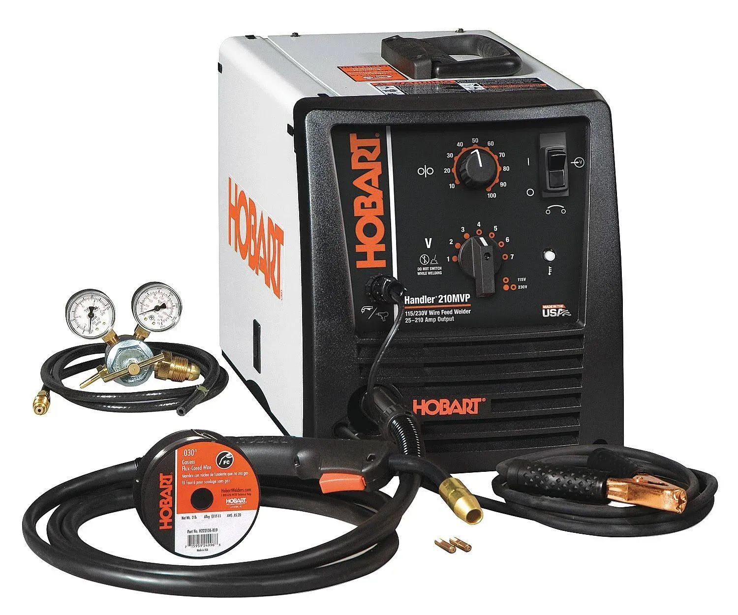 Hobart Handler 210MVP with Multi-Voltage Plug 230 Wire Feed Welder