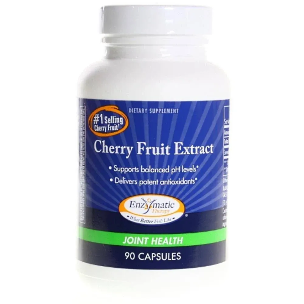 Nature's Way Cherry Fruit, Supports Antioxidant Pathways*, 1,000 mg Per Serving, 90 Capsules