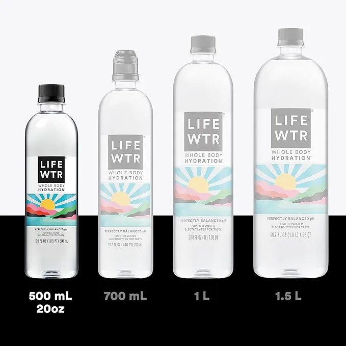 Lifewtr Premium Purified Water with Electrolytes