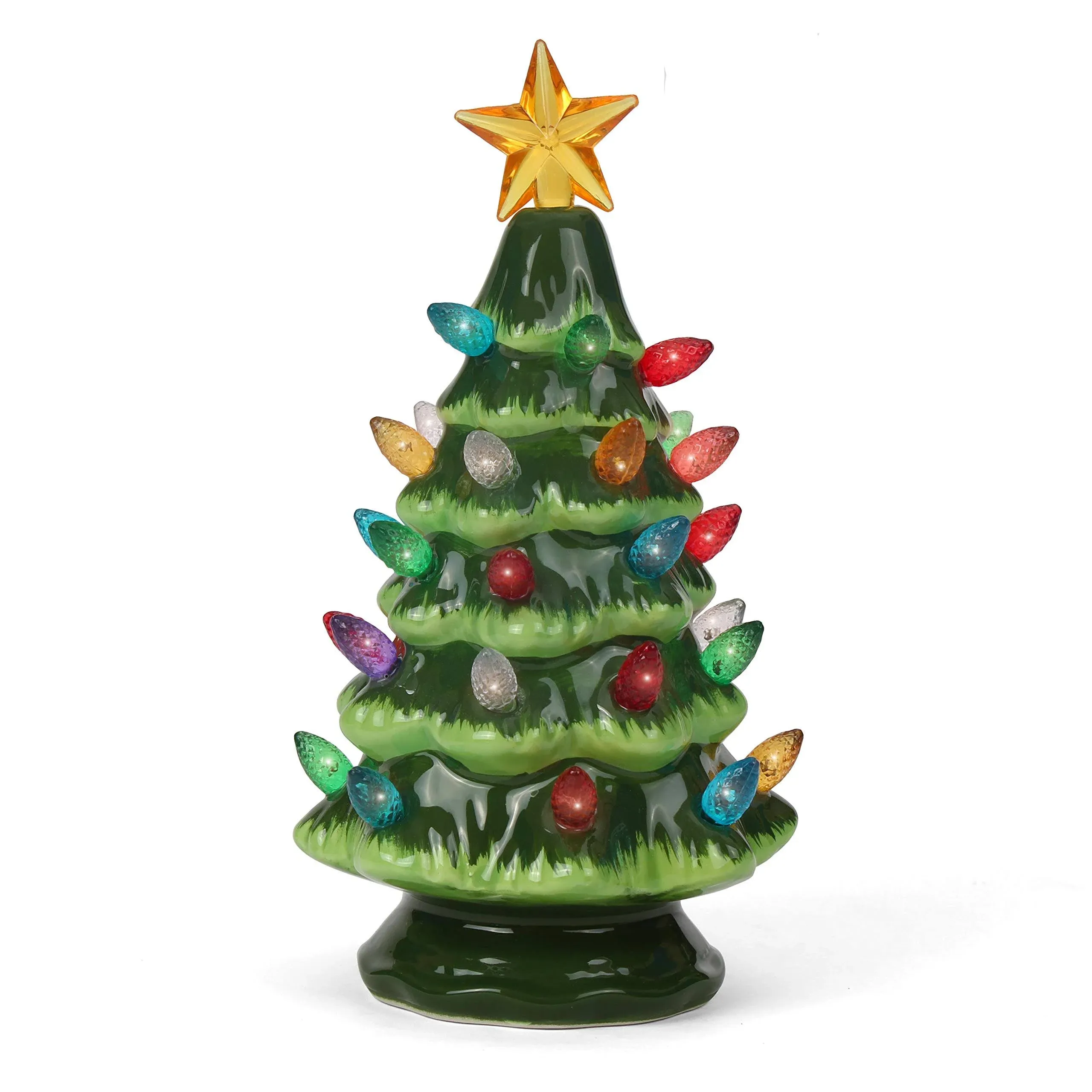 Green Ceramic Christmas Tree - Small