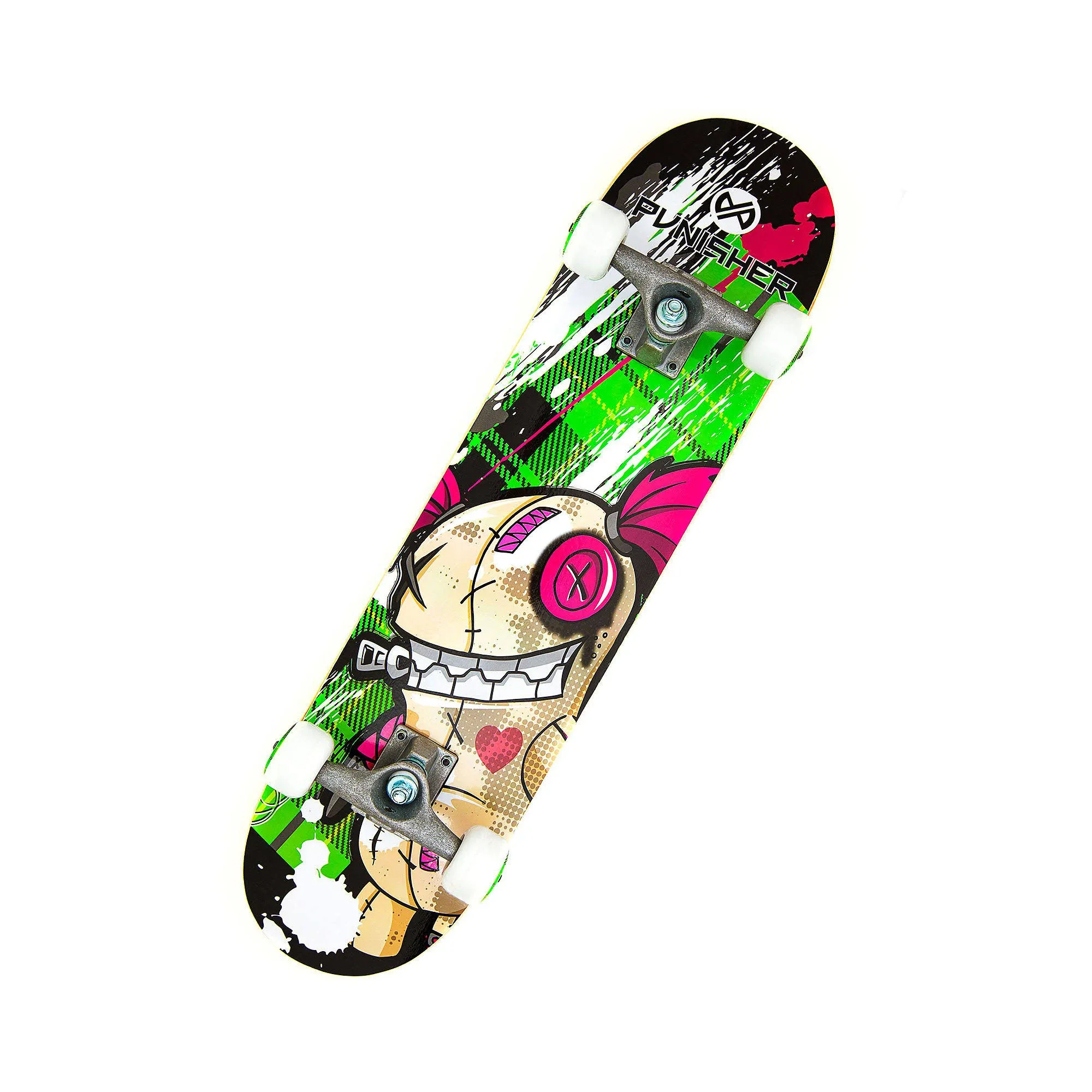 "Punisher Skateboards Jinx 31"" Skateboard