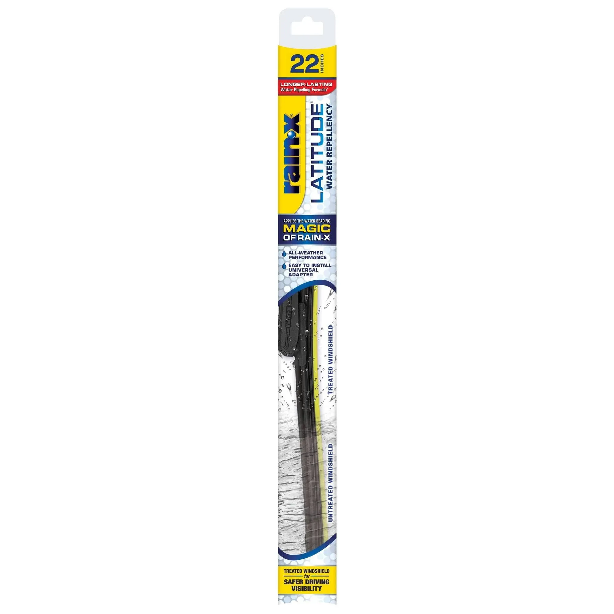 Rain-X Latitude Water Repellency 2-in-1 Windshield Wiper Blade