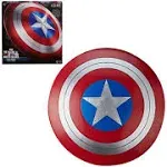 Hasbro Marvel Legends Series Avengers Falcon And Winter Soldier Captain America Premium Role Play Shield -Adult Fan -Costume/Collectible , Red