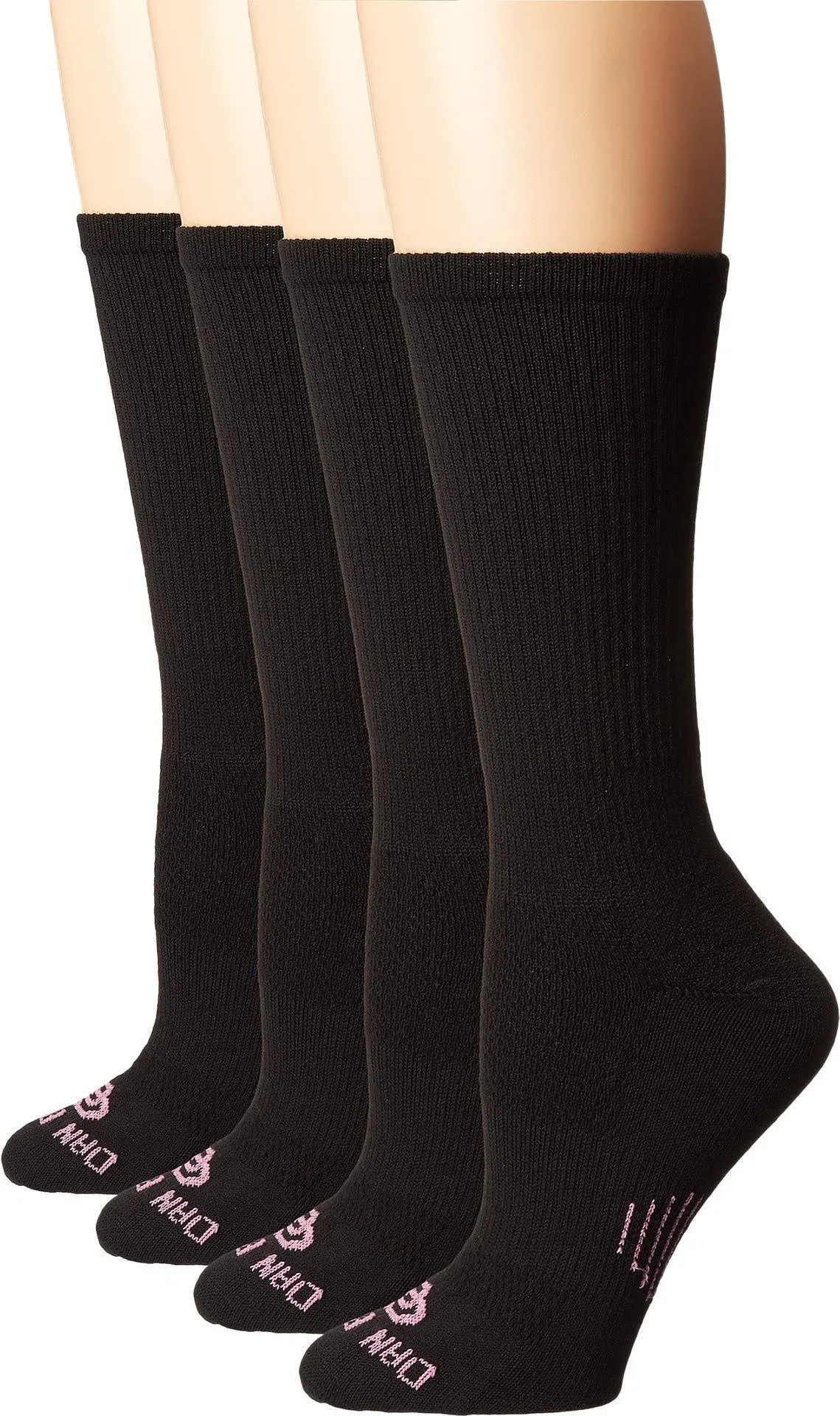 Dan Post L2414 Womens 4 Pack Cowgirl Certified DP Lites Over Calf Socks Size 9