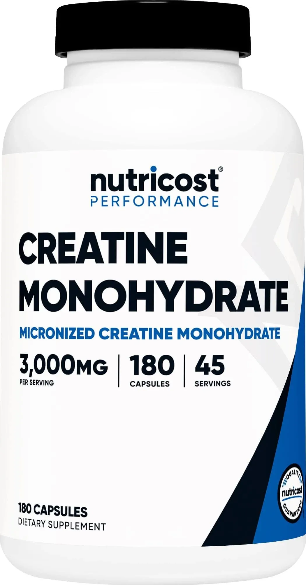 Nutricost Creatine Monohydrate Micronized Powder (1 KG) - Pure Creatine Monohydrate