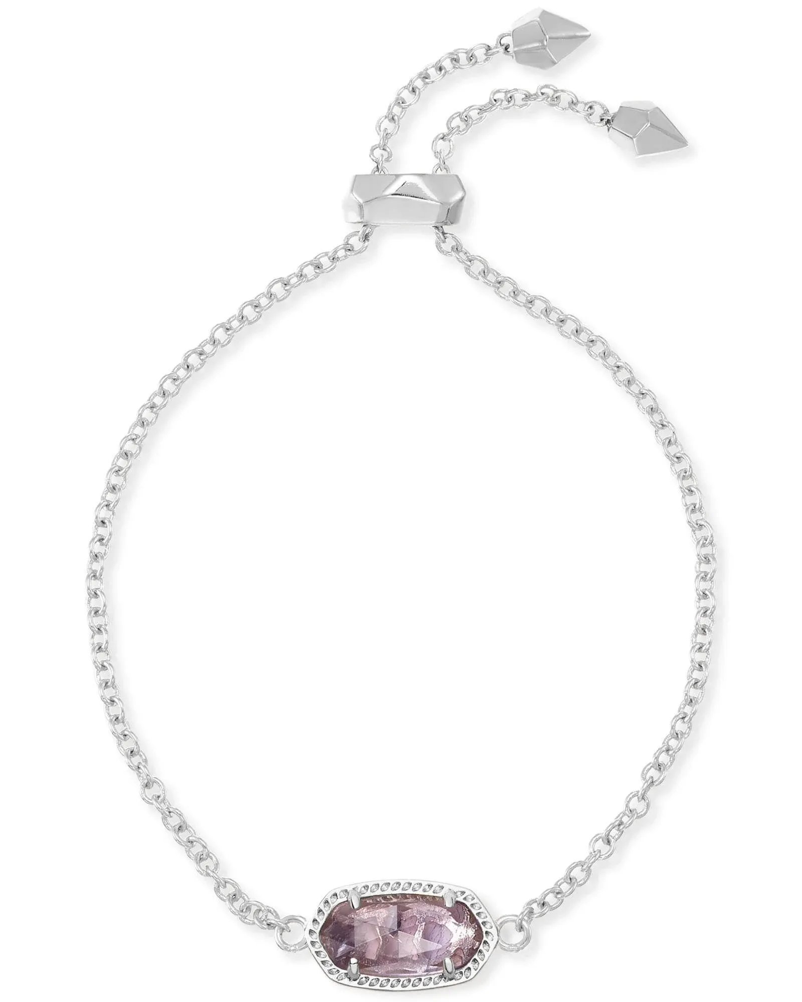 Kendra Scott Elaina Link Chain Bracelet for Women, Fashion Jewelry, Rhodium-Plated, Clear BerryKendra Scott Elaina Link Chain Bracelet for Women, Fashion…