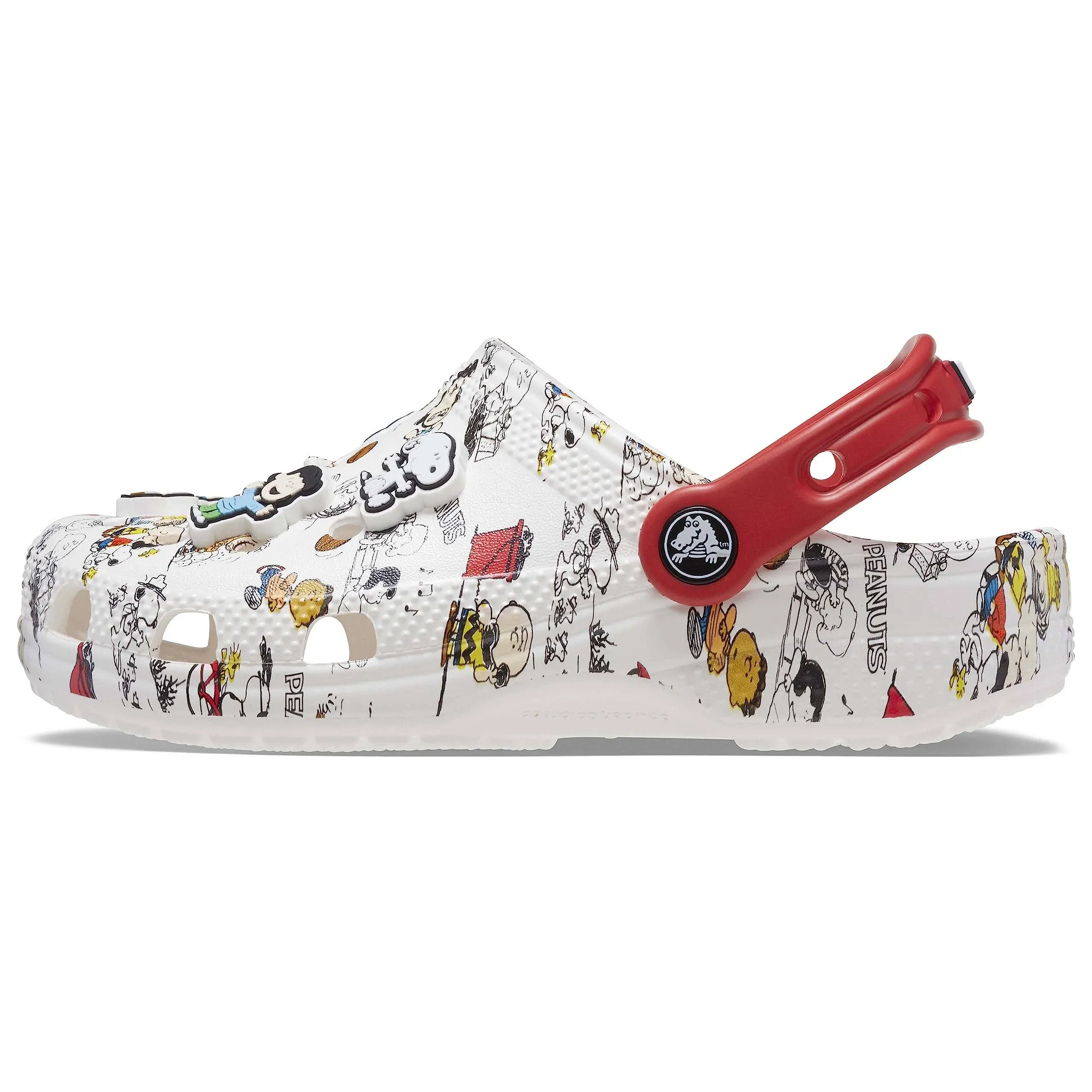 Crocs Toddler Peanuts Classic Clog - White/Multi